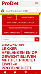 Mobile Screenshot of prodiet.be